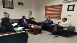 بازدید مدیر امور آموزشی دانشگاه از دانشکده بهداشت 